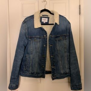 Sherpa Lined Denim Jacket